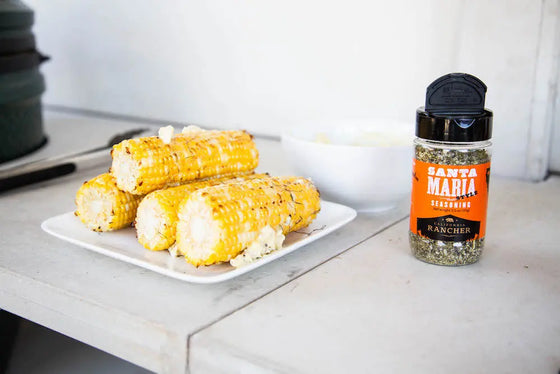 Santa-Maria-style-Butter-with-Grilled-Corn California Rancher